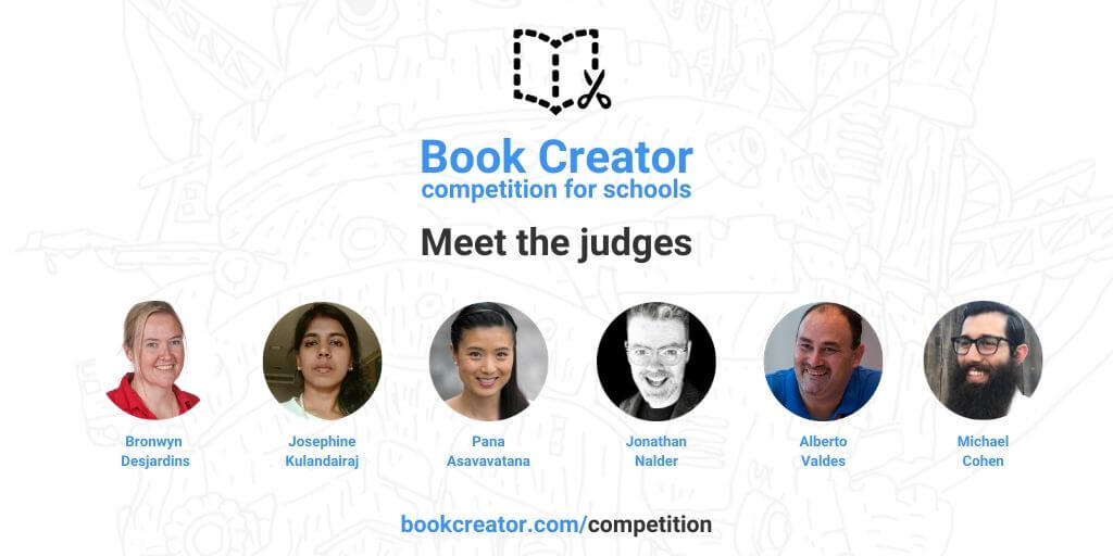 Featured image for “Book Creator competition – meet the judges”